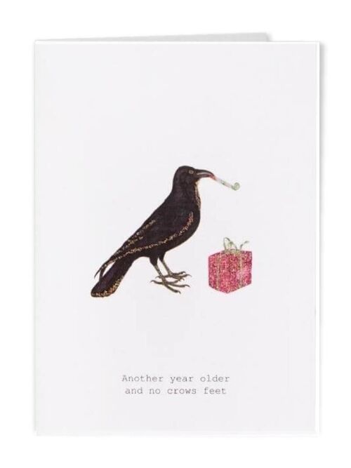 Tokyomilk Crows Feet  - Greeting Card