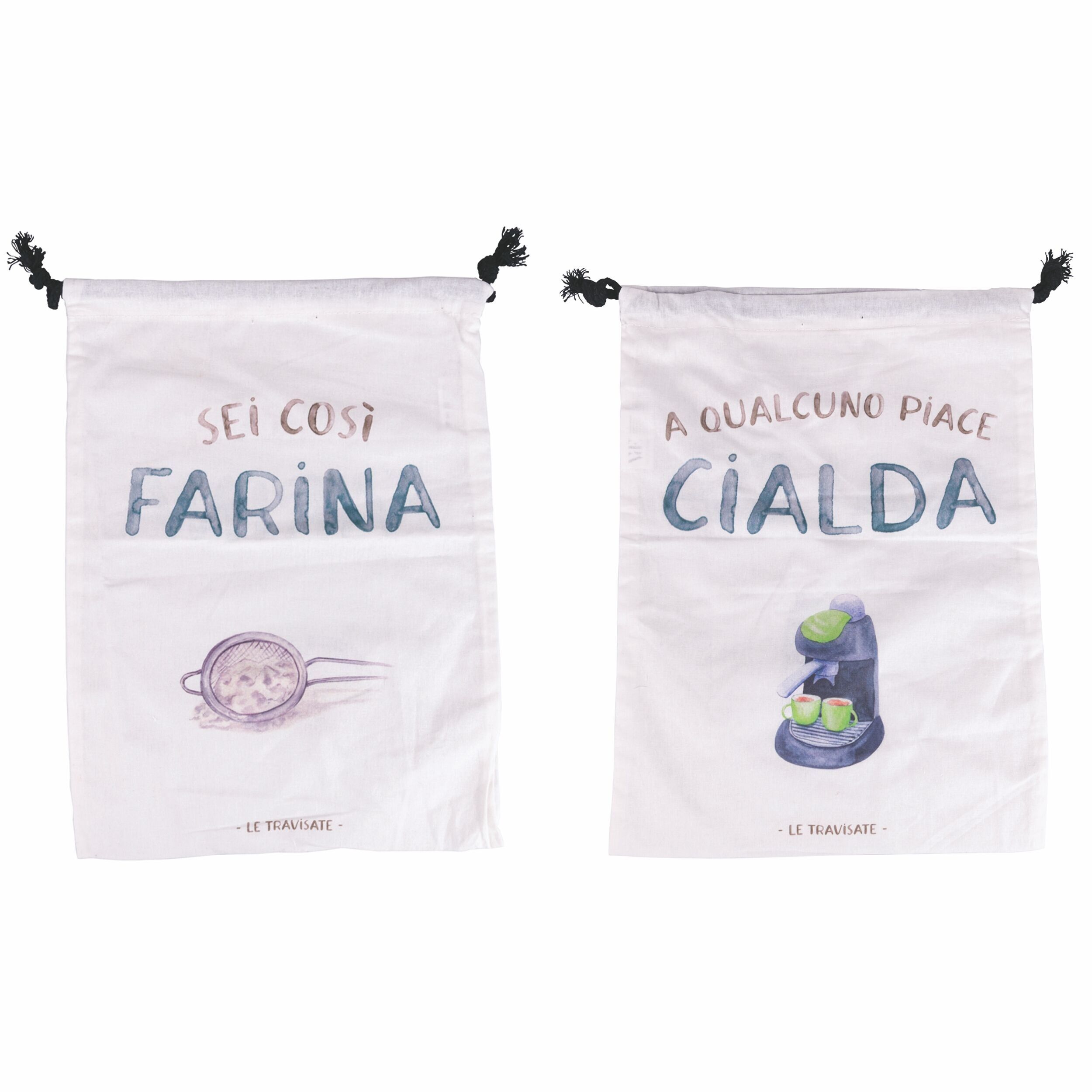 Baumwolltasche 40x30 cm, Le Travisate