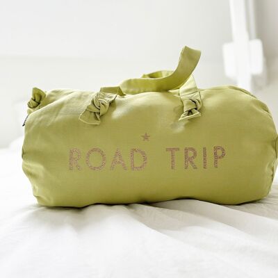 Bolsa de lona pistacho - Road Trip