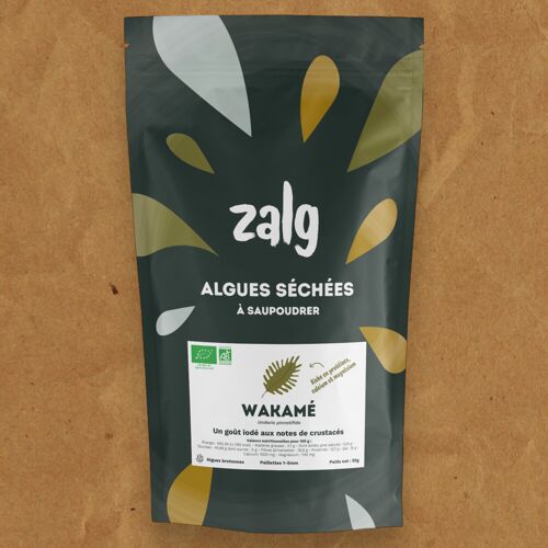 Algue Wakamé français bio