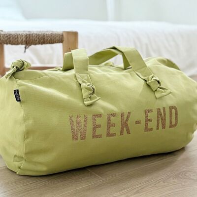 Pistachio Duffel Bag - Weekend