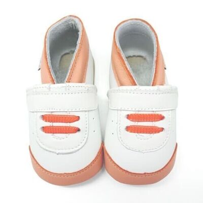 Chaussons bébé - Baskets orange 6-12 mois