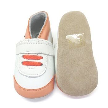 Chaussons bébé - Baskets orange 3-4 ans 8