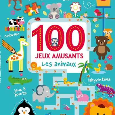 BOOK - 100 FUN GAMES I color and draw