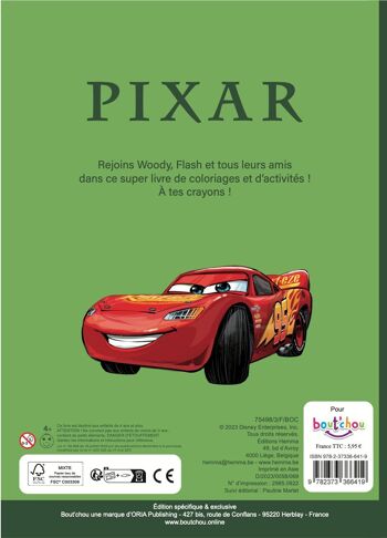 LIVRE - Super Activités Pixar 2