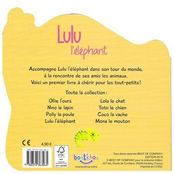 LIVRE - MES PETITS AMIS : LULU L'ELEPHANT 3