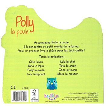 LIVRE - MES PETITS AMIS : POLLY LA POULE 3