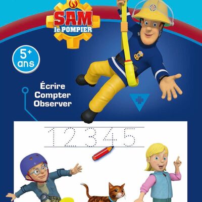 BOOK - I LEARN EVERYTHING WITH FIREMAN SAM 5+