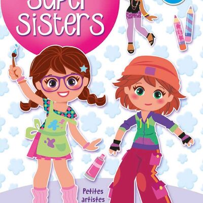 BOOK - SUPER SISTERS - LITTLE ARTISTS 5+
