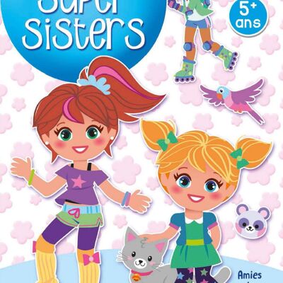 LIBRO - SUPER HERMANAS - AMIGOS ANIMALES 5+