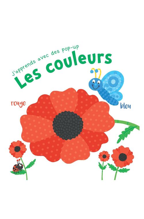 LIVRE - J'APPRENDS AVEC DES POP-UP : LES COULEURS