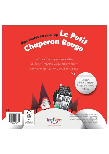LIVRE - MES CONTES EN POP-UP : LE PETIT CHAPERON ROUGE 3