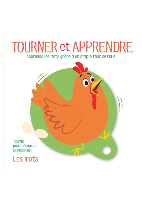 LIVRE - TOURNER ET APPRENDRE : LES MOTS