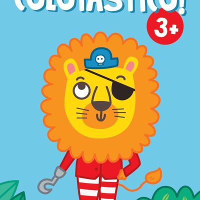 BOOK - COLOTASTICO: THE LION 3+