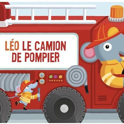 LIBRO - LITTLE PILOT XL: Léo il camion dei pompieri