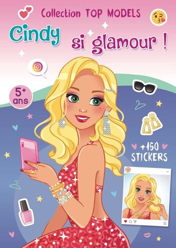 LIVRE - COLLECTION TOP MODEL : CINDY SI GLAMOUR 1