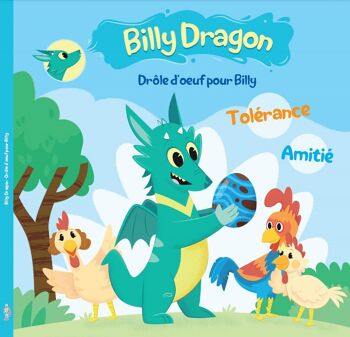 LIVRE - BILLY DRAGON DROLE D'OEUF POUR BILLY 1