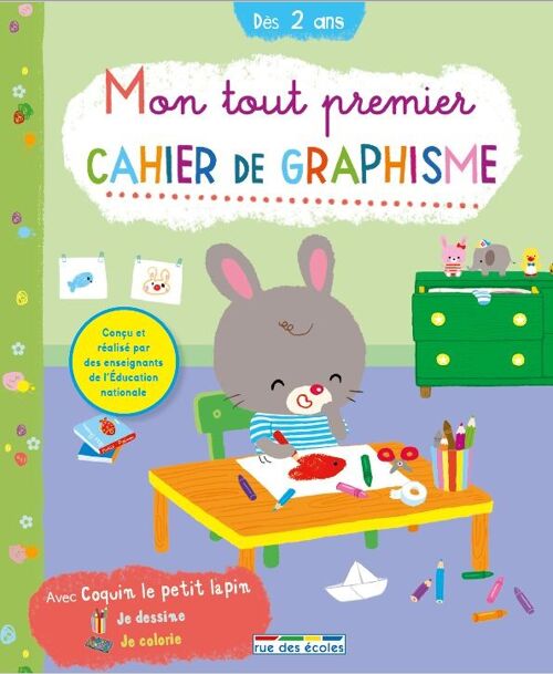 LIVRE - Mon tout premier cahier de graphisme