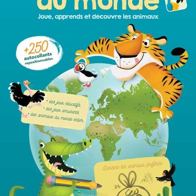 BOOK - My world tour: play, learn and discover animals