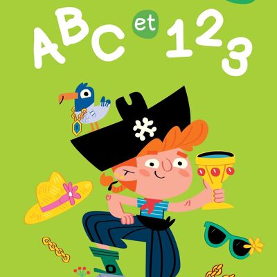 BOOK - BOOK -s of coloring and activities: my first 1,2,3 & ABC 4 years