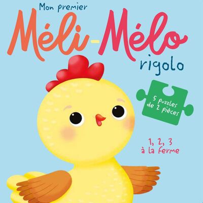 BOOK - Funny Méli-Mélo 1,2,3 on the farm