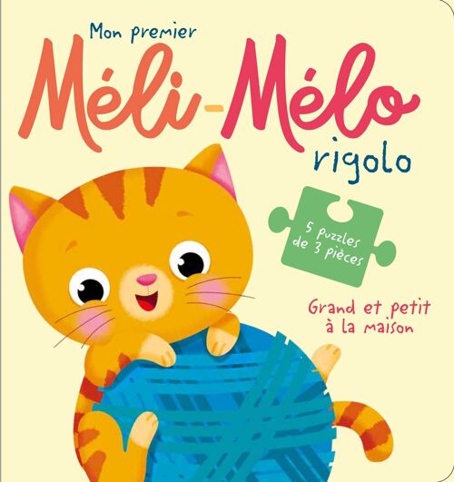 LIVRE - Méli-Mélo rigolo grand et petit à la maison