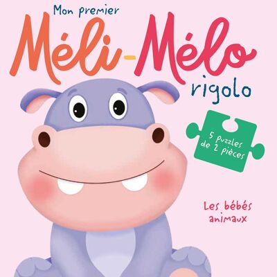 BOOK - Funny Méli-Mélo baby animals