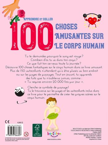 LIVRE - 100 Choses amusantes sur le corps humain 2