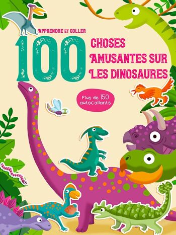 LIVRE - 100 Choses amusantes sur les dinosaures 1
