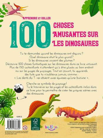 LIVRE - 100 Choses amusantes sur les dinosaures 2