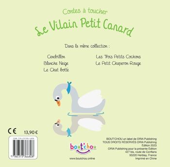 LIVRE - Contes à toucher : le vilain petit canard 2