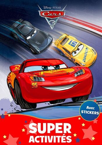 LIVRE - Super Activités Cars 3 1