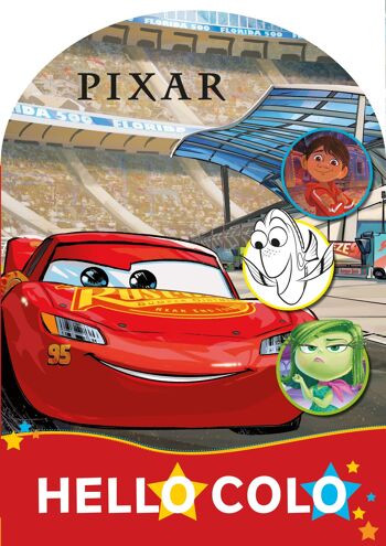 LIVRE - Hello colo : Pixar 1