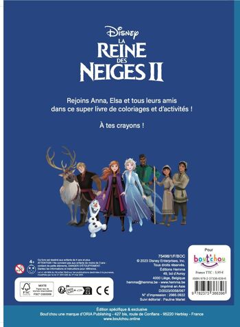 LIVRE - Super Activités la Reine des Neiges II 2