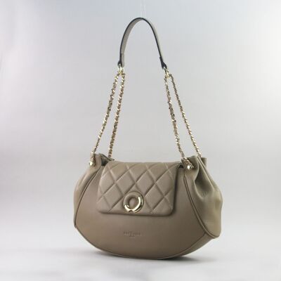 583061 Taupe - Leather bag