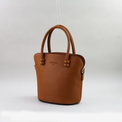 583060 Camel - Leather bag