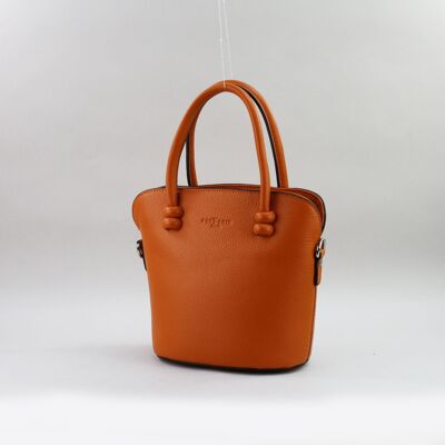 583060 tangerine - Leather bag