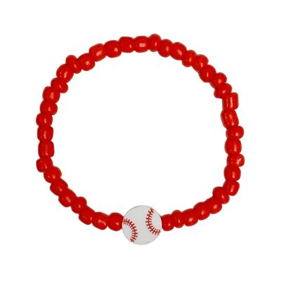 pulsera de arcilla de béisbol