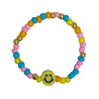 klei armbandje smiley