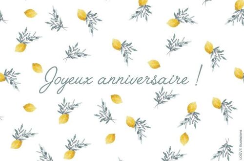 Mini joyeux anniversaire