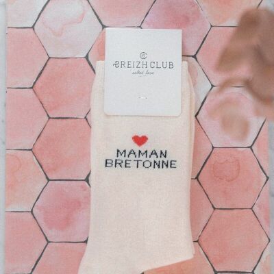 Chaussettes Maman bretonne