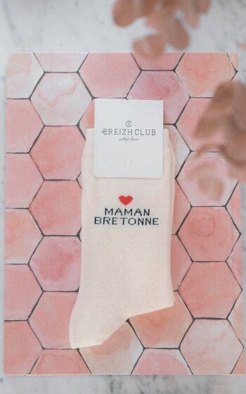 Chaussettes Maman bretonne