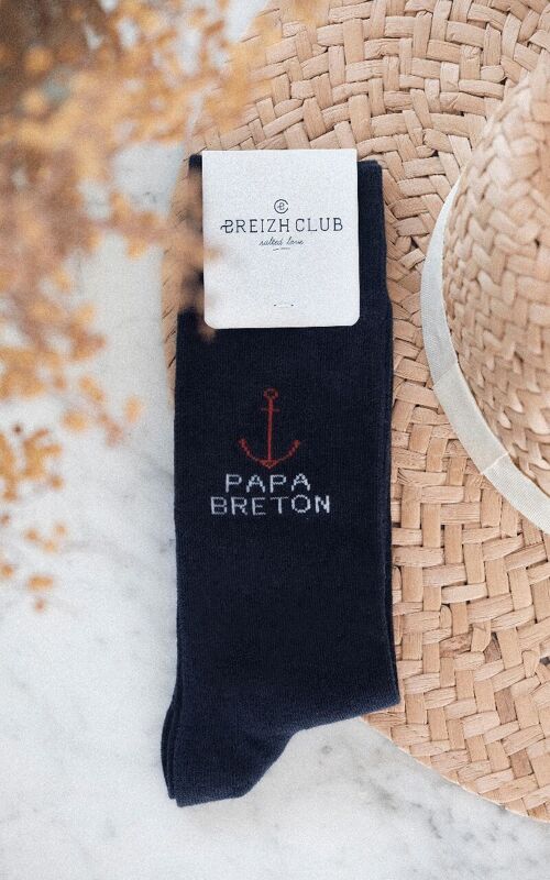 Chaussettes Papa breton