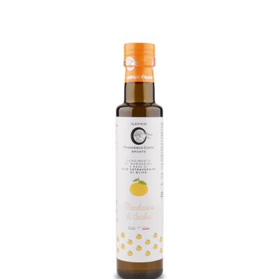 Vinaigrette mandarine à base d'huile d'olive extra vierge