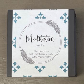 Mind Body Soul – Bougies de méditation (emballage) 3