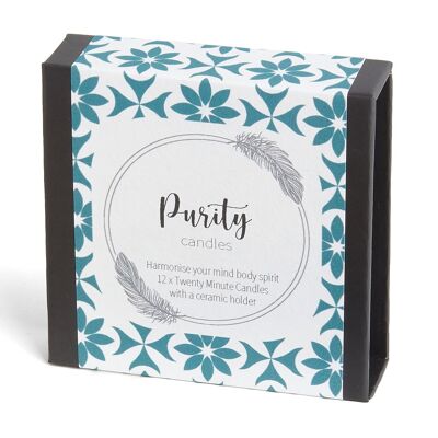 Mind Body Soul – Purity Candles (wrap)