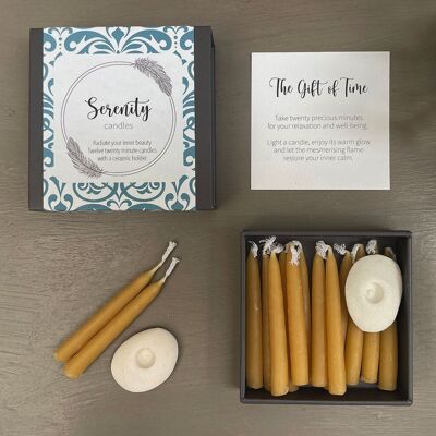 Mind Body Soul – Serenity Candles (wrap)