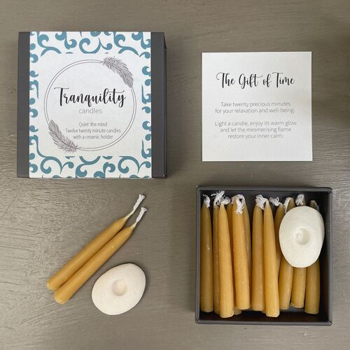 Mind Body Soul – Tranquility Candles (wrap)