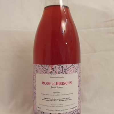 Succo semplice - Rosa-Ibisco