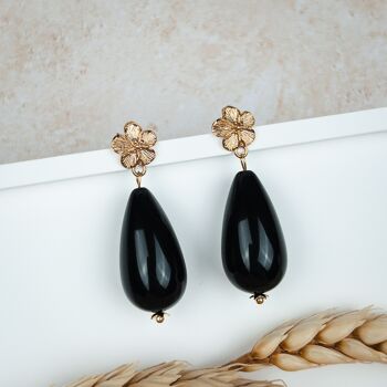 Boucles d'oreilles Capucine 7